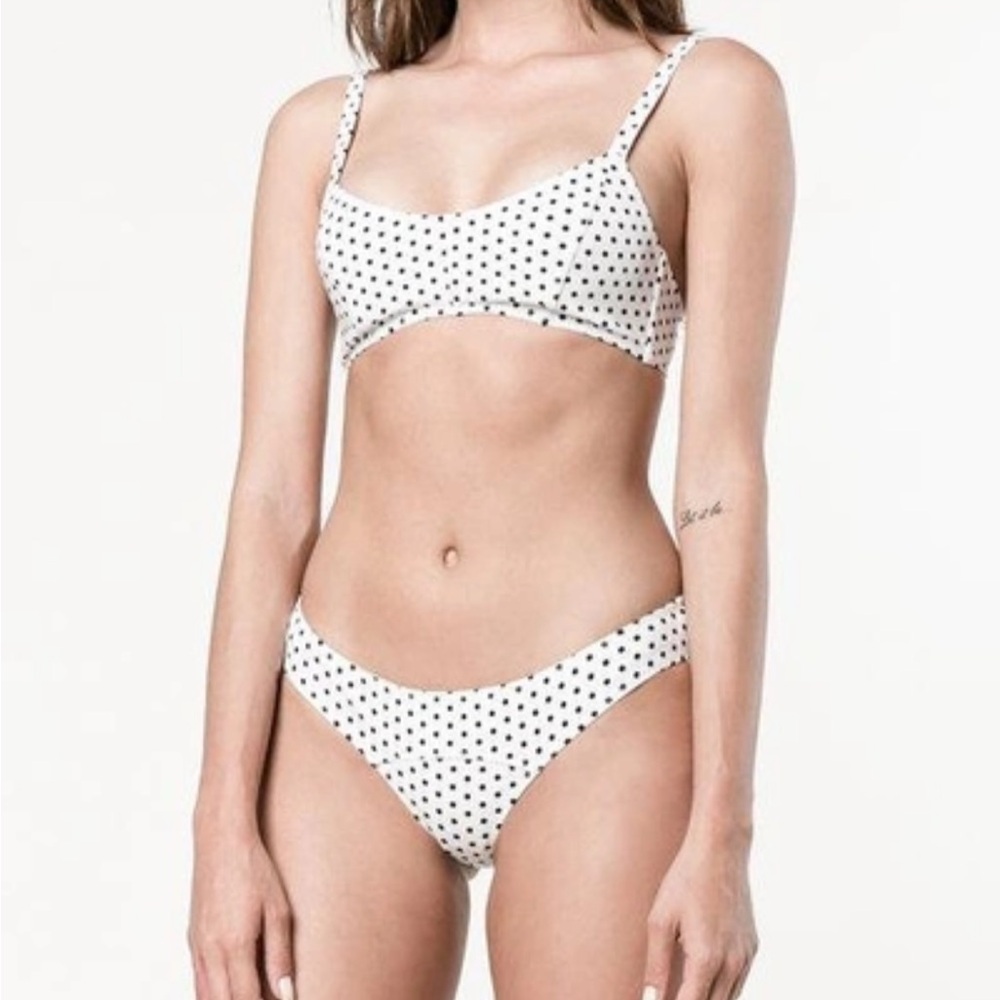 Lisa Marie Fernandez Polka-dot Bikini - Picture 1 of 14